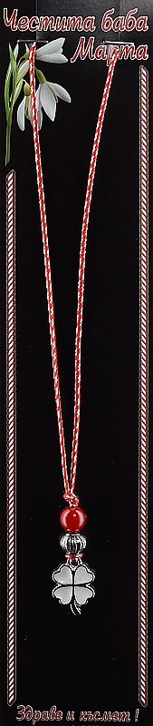 Колие с бяла детелина ССВ PICTURE OF ITEM 1211