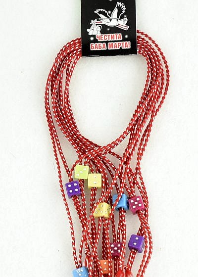 Десятка цветни зарчета PICTURE OF ITEM 1308