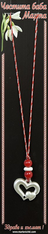 Колие бяло перлено цвете PICTURE OF ITEM 1450