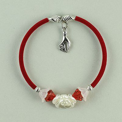 Гривна с роза без закопчалка PICTURE OF ITEM 1889