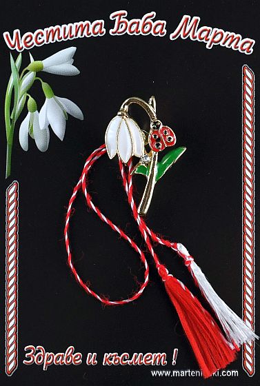 Брошка - кокиче PICTURE OF ITEM 1924
