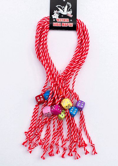 Десятка цветни зарчета PICTURE OF ITEM 1963