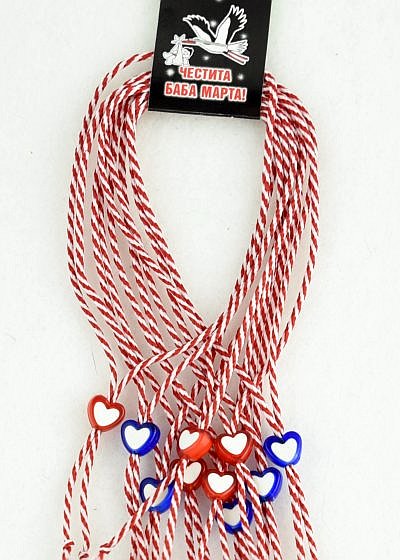 Десятка сини и червени сърца PICTURE OF ITEM 1316