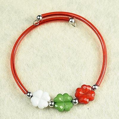 Гривна без закопчалка с детелини PICTURE OF ITEM 1348