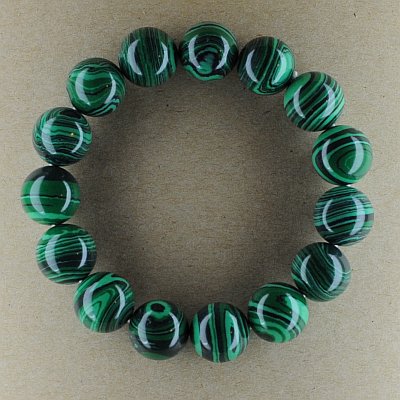 Гривна - Малахит 12мм PICTURE OF ITEM 931