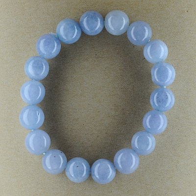 Гривна - аквамарин 10мм PICTURE OF ITEM 962