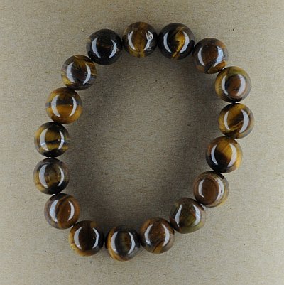 Гривна - тигрово око 10мм PICTURE OF ITEM 966